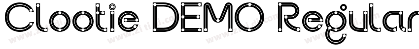 Clootie DEMO Regular字体转换